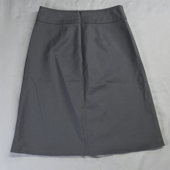 Banana Republic 0 Gray Stretch Womens‎ A-Line Skirt - Picture 5 of 8